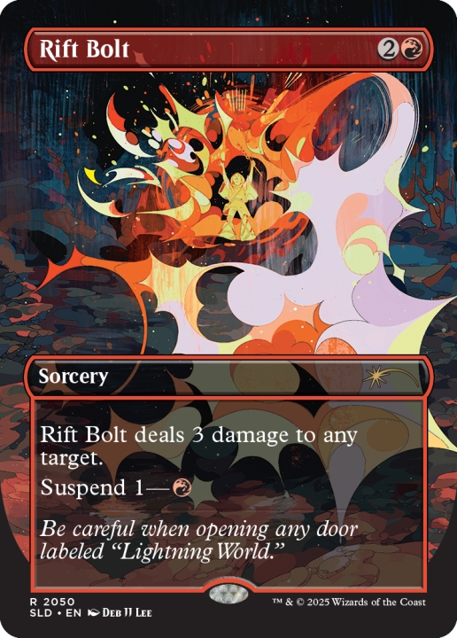 Rift Bolt in the group Magic the Gathering / Sets / Secret Lair / EVERYTHING IS ON FIRE at Proxyprinters.com (103165)