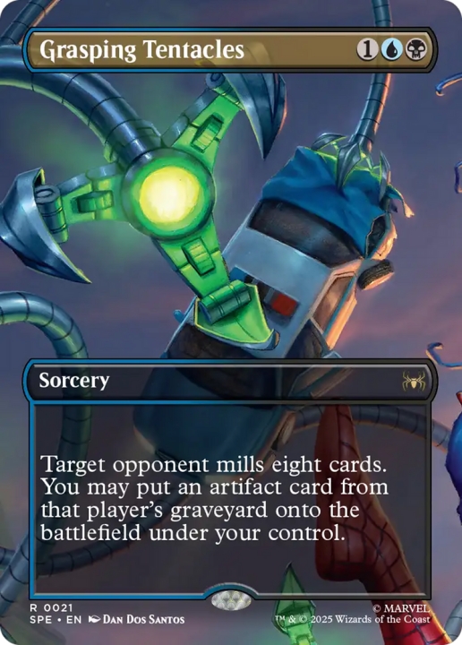 Grasping Tentacles in the group Magic the Gathering / Sets / Marvel's Spider-Man Eternal at Proxyprinters.com (103199)