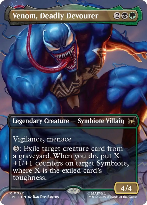 Venom, Deadly Devourer in the group Magic the Gathering / Sets / Marvel's Spider-Man Eternal at Proxyprinters.com (103200)