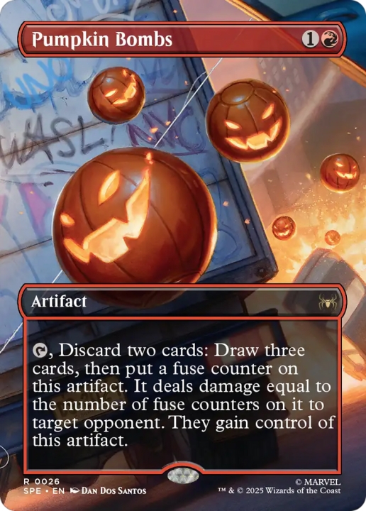 Pumpkin Bombs in the group Magic the Gathering / Sets / Marvel's Spider-Man Eternal at Proxyprinters.com (103204)