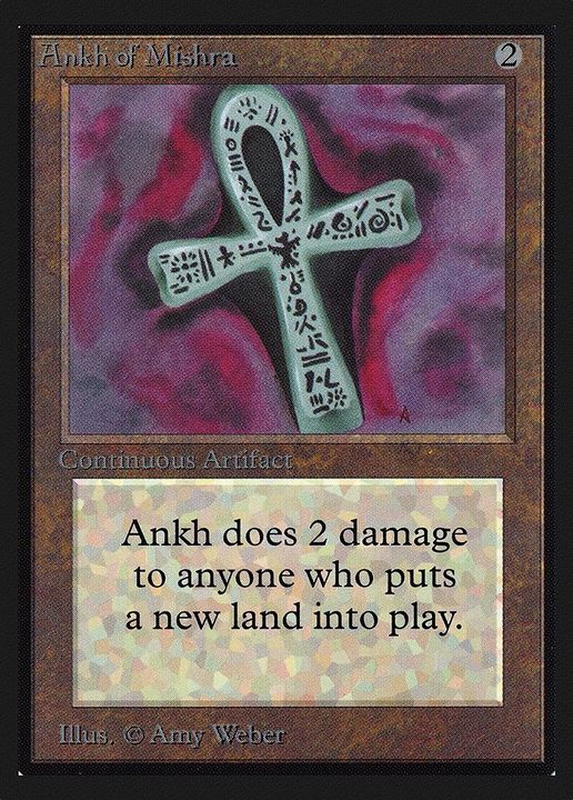 Ankh of Mishra in the group Magic the Gathering / Sets / Intl. Collectors' Edition at Proxyprinters.com (10321)