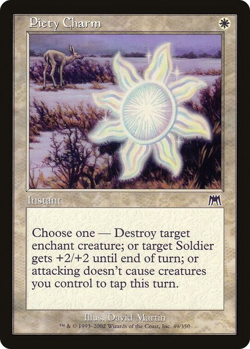 Piety Charm in the group Magic the Gathering / Types / Colors / White at Proxyprinters.com (10324)