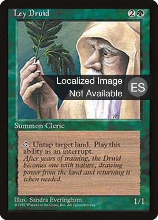 Ley Druid in the group Magic the Gathering / Types / Creatures / Human at Proxyprinters.com (10326)