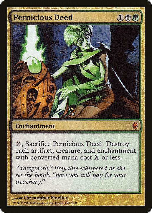 Pernicious Deed in the group Magic the Gathering / Sets / Conspiracy at Proxyprinters.com (1033)