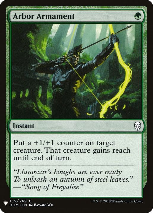 Arbor Armament in the group Magic the Gathering / Types / Colors / Green at Proxyprinters.com (10338)