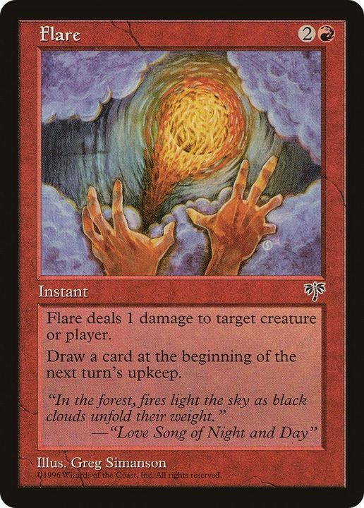 Flare in the group Magic the Gathering / Types / Colors / Red at Proxyprinters.com (10347)