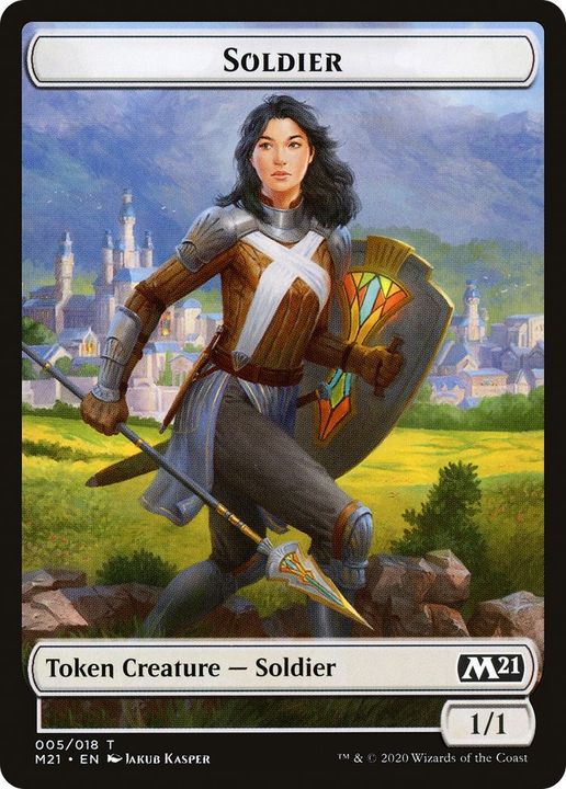 Soldier in the group Magic the Gathering / Types / Colors / White at Proxyprinters.com (10354)