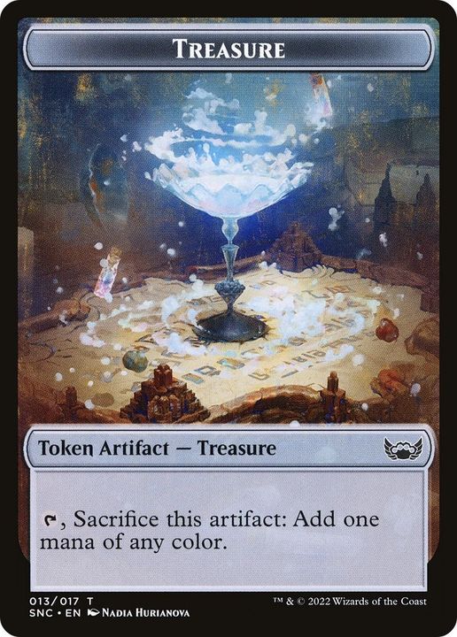 Treasure in the group Magic the Gathering / Sets / Streets of New Capenna Tokens at Proxyprinters.com (10364)