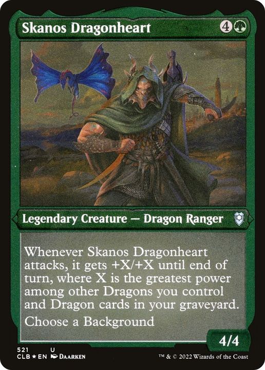 Skanos Dragonheart in the group Magic the Gathering / Sets / Commander Legends: Battle for Baldur's Gate at Proxyprinters.com (10371)