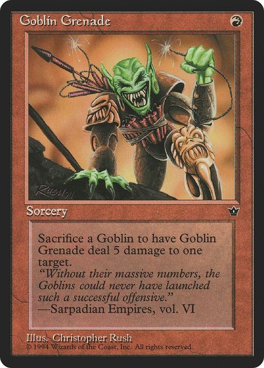 Goblin Grenade in the group Advanced search at Proxyprinters.com (10379)