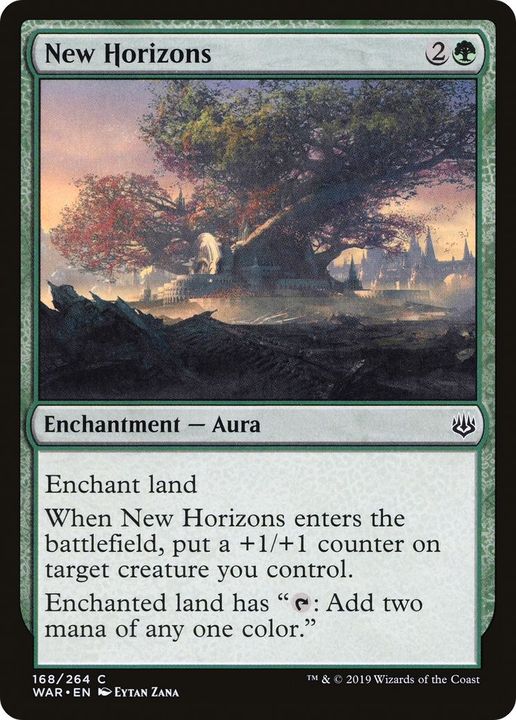 New Horizons in the group Magic the Gathering / Types / Colors / Green at Proxyprinters.com (1038)