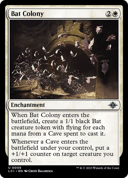 Bat Colony in the group Magic the Gathering / Types / Enchantment / Enchantment at Proxyprinters.com (10411)