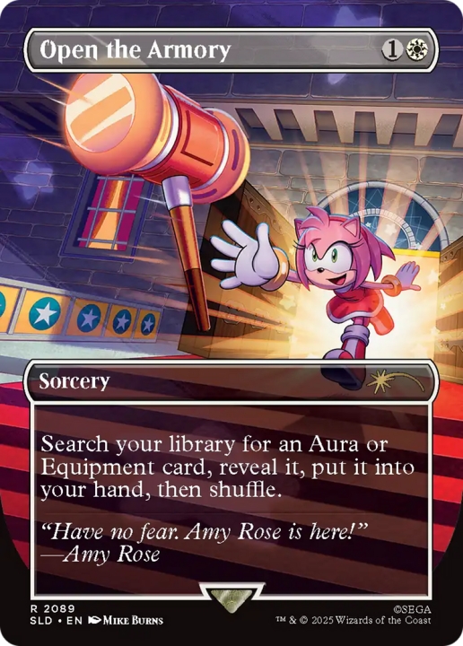 Open the Armory in the group Magic the Gathering / Sets / Secret Lair / Secret Lair x Sonic / Secret Lair x Sonic Chasing Adventure at Proxyprinters.com (104281)
