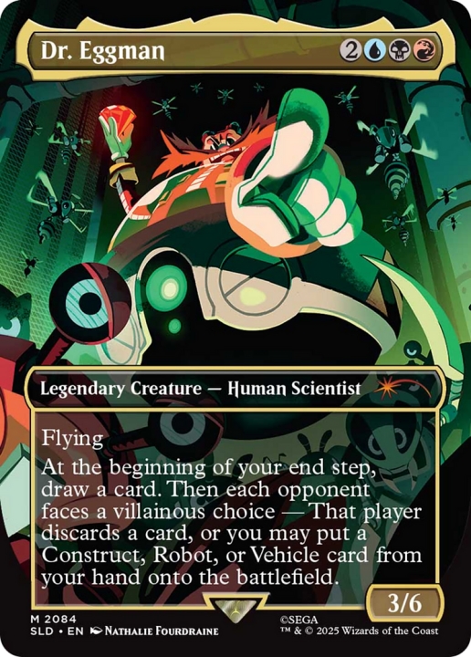 Dr. Eggman in the group Magic the Gathering / Sets / Secret Lair / Secret Lair x Sonic / Secret Lair x Sonic Friends & Foes at Proxyprinters.com (104290)
