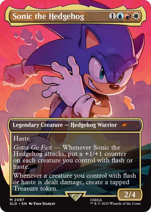 Sonic the Hedgehog in the group Magic the Gathering / Sets / Secret Lair / Secret Lair x Sonic / Secret Lair x Sonic Friends & Foes at Proxyprinters.com (104293)