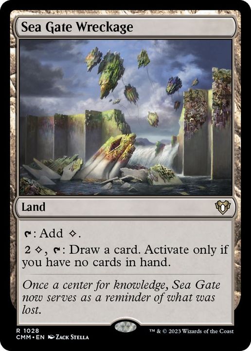 Sea Gate Wreckage in the group Magic the Gathering / Sets / Commander Masters at Proxyprinters.com (10430)