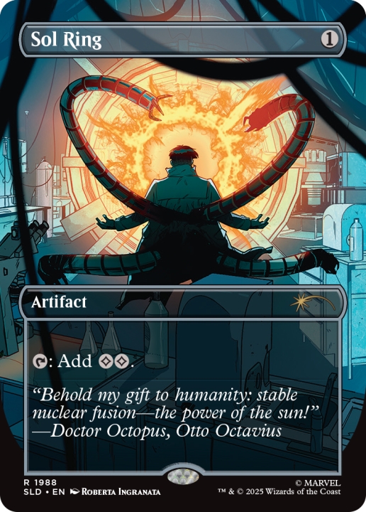 Sol Ring in the group Magic the Gathering / Sets / Secret Lair / Secret Lair x Marvel's Spider-Man: Villainous Plots at Proxyprinters.com (104302)