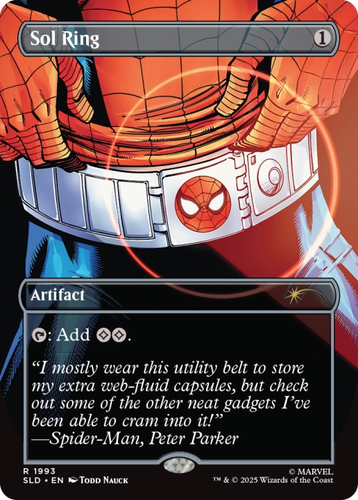 Sol Ring in the group Magic the Gathering / Sets / Secret Lair / Secret Lair x Marvel's Spider-Man: Heroic Deeds at Proxyprinters.com (104312)