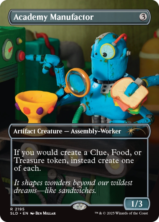 Academy Manufactor in the group Magic the Gathering / Sets / Secret Lair / Secret Lair x Play-Doh: Squishful Thinking | Extra Life 2025 at Proxyprinters.com (104321)