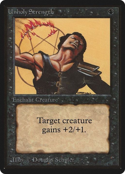 Unholy Strength in the group Magic the Gathering / Sets / Limited Edition Beta at Proxyprinters.com (10436)