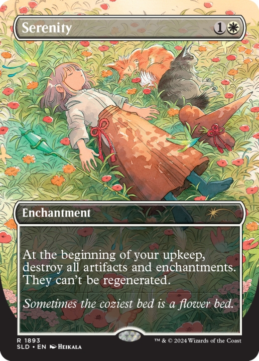 Serenity in the group Magic the Gathering / Sets / Secret Lair / Adventures of the Little Witch at Proxyprinters.com (104376)