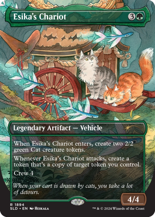 Esikas Chariot in the group Magic the Gathering / Sets / Secret Lair / Adventures of the Little Witch at Proxyprinters.com (104377)
