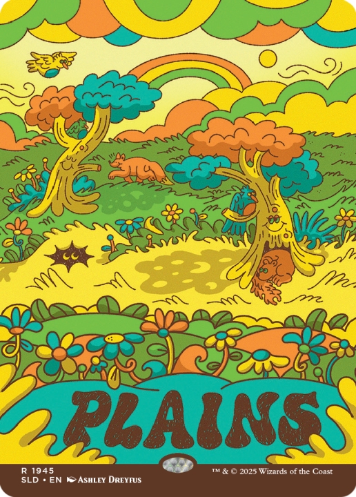 Plains in the group Magic the Gathering / Sets / Secret Lair / Flower Power at Proxyprinters.com (104379)