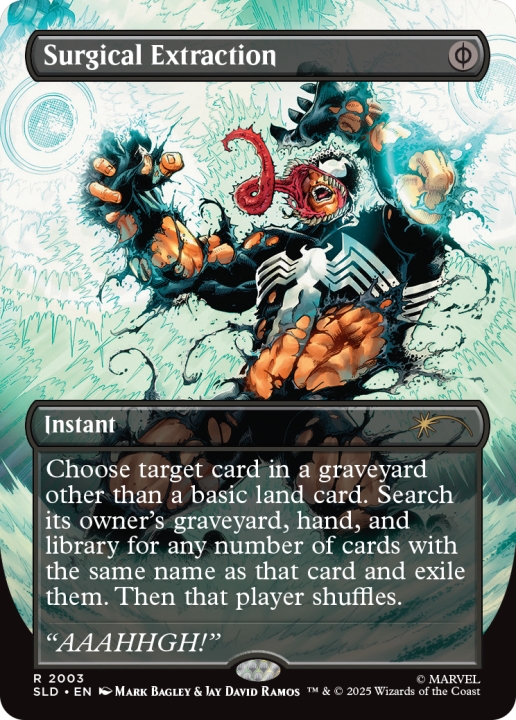 Surgical Extraction in the group Magic the Gathering / Sets / Secret Lair / Secret Lair x Marvel’s Spider-Man: Venom Unleashed (Colors) at Proxyprinters.com (104387)