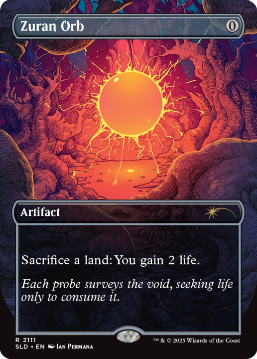 Zuran Orb in the group Magic the Gathering / Sets / Secret Lair / Alien Auroras at Proxyprinters.com (104393)