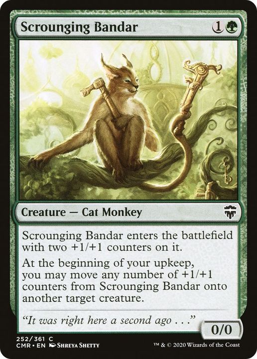 Scrounging Bandar in the group Magic the Gathering / Types / Colors / Green at Proxyprinters.com (1046)