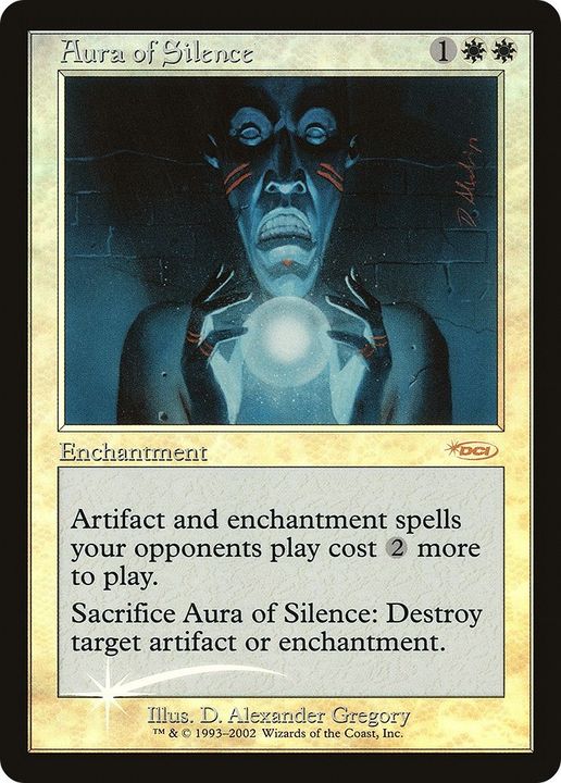 Aura of Silence in the group Magic the Gathering / Types / Enchantment / Enchantment at Proxyprinters.com (10469)