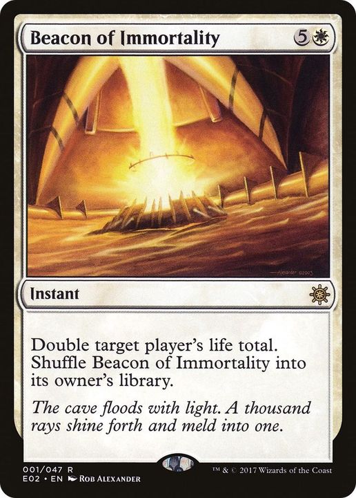 Beacon of Immortality in the group Magic the Gathering / Types / Colors / White at Proxyprinters.com (10474)