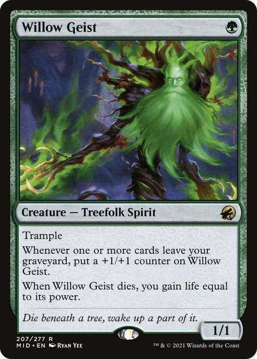 Willow Geist in the group Magic the Gathering / Types / Colors / Green at Proxyprinters.com (10491)