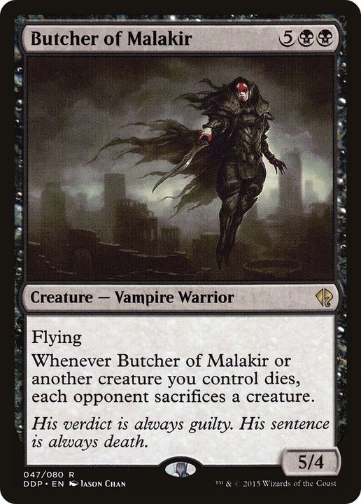 Butcher of Malakir in the group Magic the Gathering / Types / Creatures / Warrior at Proxyprinters.com (10492)