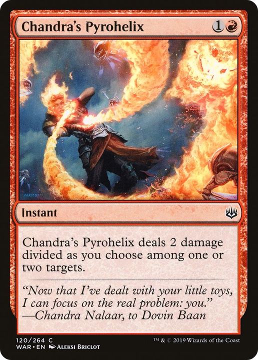 Chandra's Pyrohelix in the group Magic the Gathering / Sets / War of the Spark Promos at Proxyprinters.com (10503)