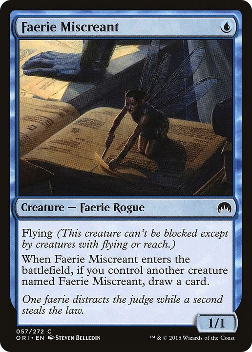 Faerie Miscreant in the group Magic the Gathering / Types / Colors / Blue at Proxyprinters.com (10504)