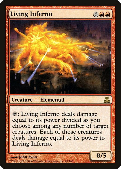 Living Inferno in the group Magic the Gathering / Types / Colors / Red at Proxyprinters.com (10511)