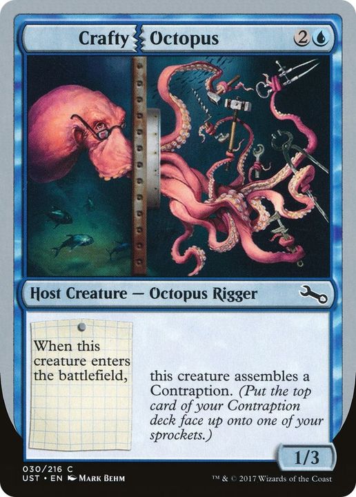 Crafty Octopus in the group Magic the Gathering / Types / Colors / Blue at Proxyprinters.com (10512)