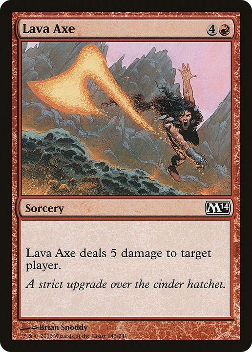 Lava Axe in the group Magic the Gathering / Sets / Magic 2015 at Proxyprinters.com (10514)