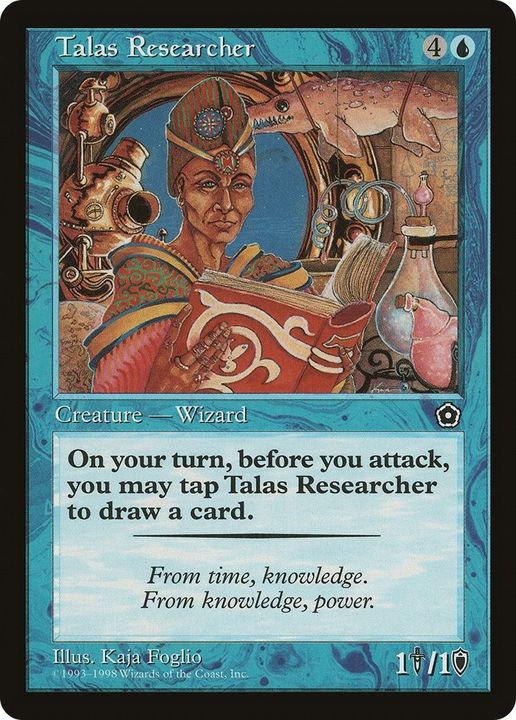 Talas Researcher in the group Magic the Gathering / Types / Creatures / Wizard at Proxyprinters.com (10517)