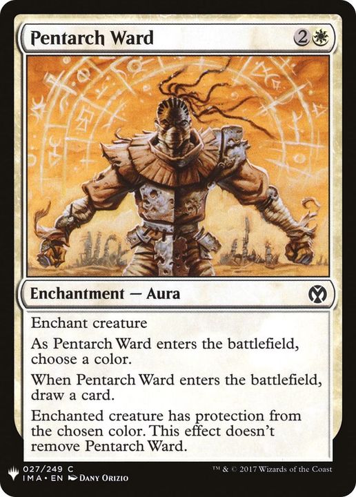 Pentarch Ward in the group Magic the Gathering / Types / Colors / White at Proxyprinters.com (10525)