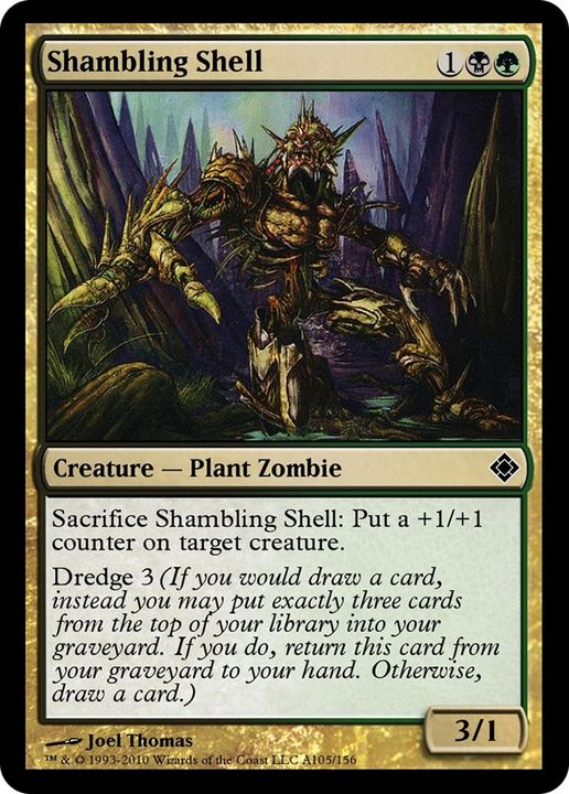 Shambling Shell in the group Magic the Gathering / Types / Colors / Multicolors / B, G at Proxyprinters.com (10527)