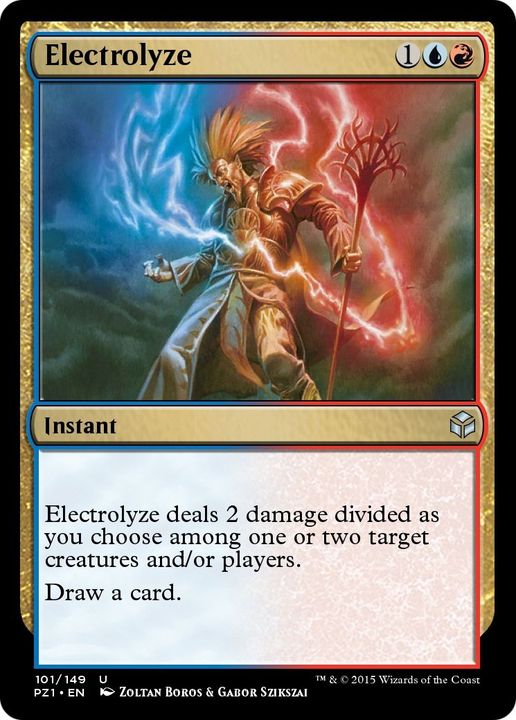 Electrolyze in the group Magic the Gathering / Sets / Legendary Cube Prize Pack at Proxyprinters.com (10532)