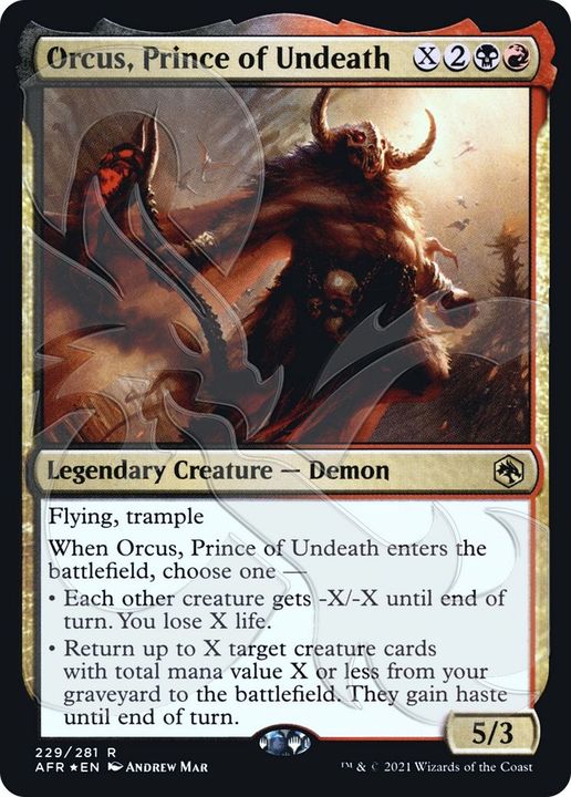 Orcus, Prince of Undeath in the group Advanced search at Proxyprinters.com (10533)