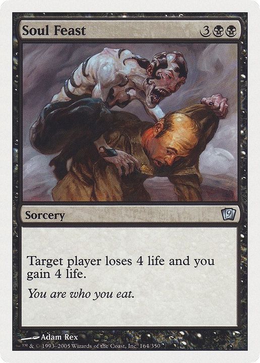 Soul Feast in the group Magic the Gathering / Sets / Ninth Edition at Proxyprinters.com (10534)