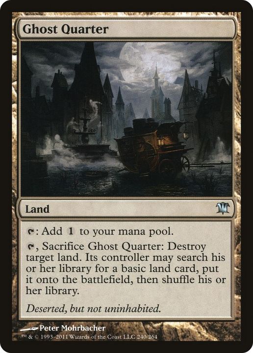 Ghost Quarter in the group Magic the Gathering / Types / Colors / Colorless at Proxyprinters.com (10543)