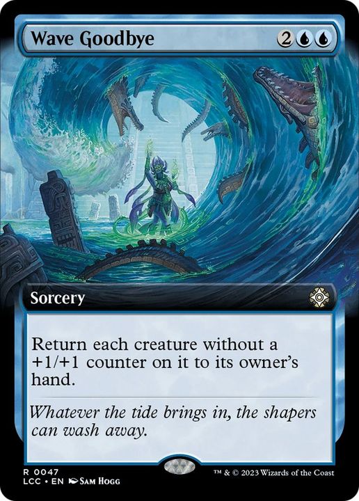 Wave Goodbye in the group Magic the Gathering / Types / Colors / Blue at Proxyprinters.com (10555)