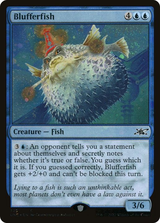 Blufferfish in the group Magic the Gathering / Types / Colors / Blue at Proxyprinters.com (10559)