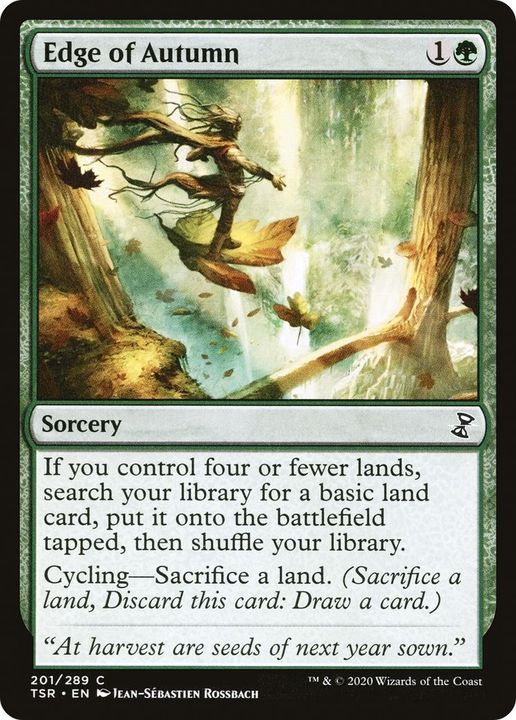 Edge of Autumn in the group Magic the Gathering / Types / Colors / Green at Proxyprinters.com (10562)