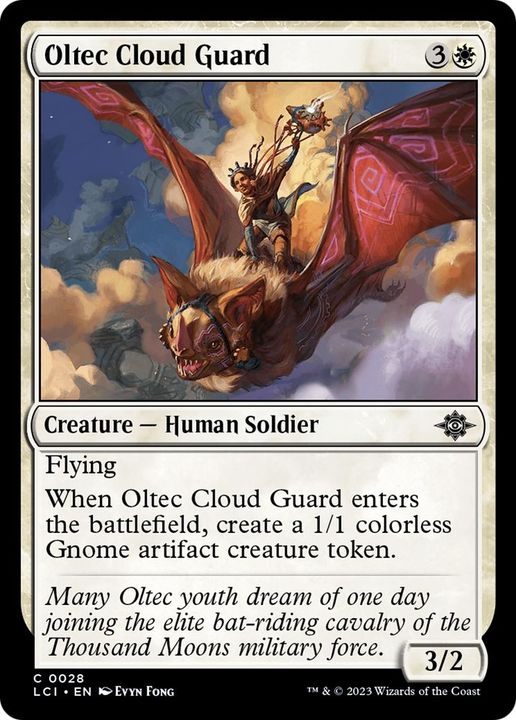 Oltec Cloud Guard in the group Magic the Gathering / Types / Creatures / Human at Proxyprinters.com (1061)